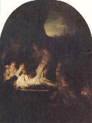 REMBRANDT Harmenszoon van Rijn The Entombent of Christ china oil painting artist
